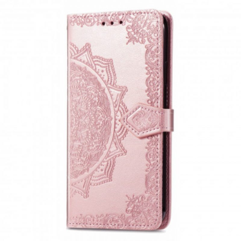 Custodia A Portafoglio Xiaomi Redmi 10 Mandala Medioevo