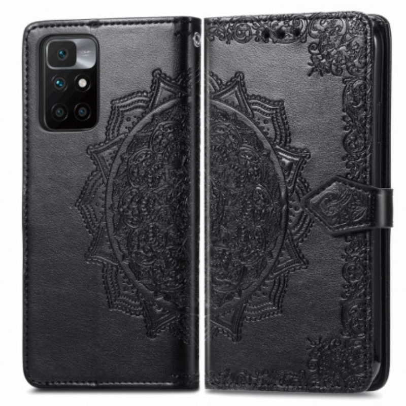 Custodia A Portafoglio Xiaomi Redmi 10 Mandala Medioevo