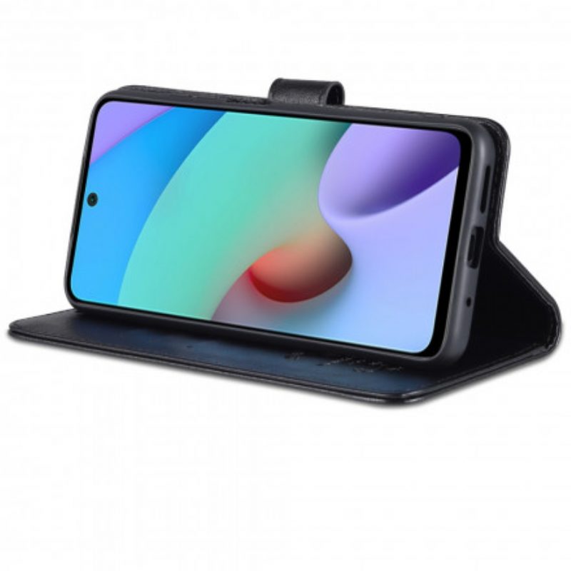 Custodia in pelle Xiaomi Redmi 10 Azns Ecopelle