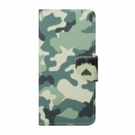 Custodia in pelle Xiaomi Redmi 10 Camuffare