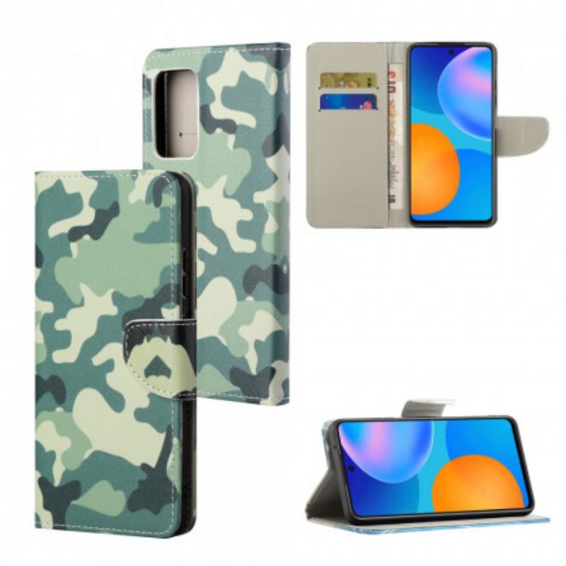 Custodia in pelle Xiaomi Redmi 10 Camuffare