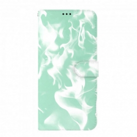 Custodia in pelle Xiaomi Redmi 10 Modello Astratto
