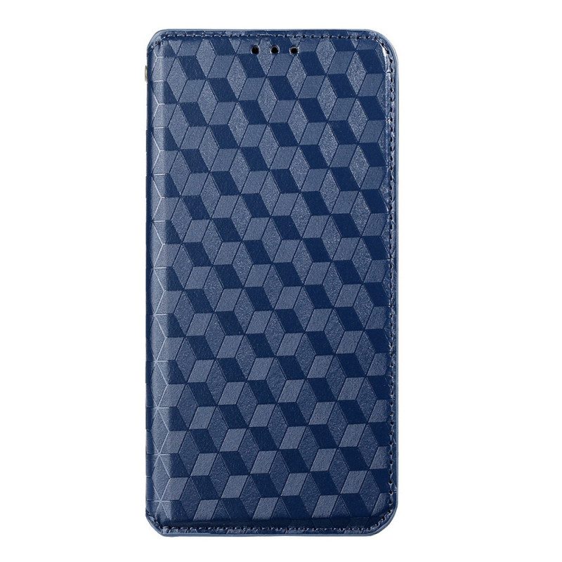 Folio Cover Xiaomi Redmi 10 Custodia in pelle Effetto Pelle Diamante