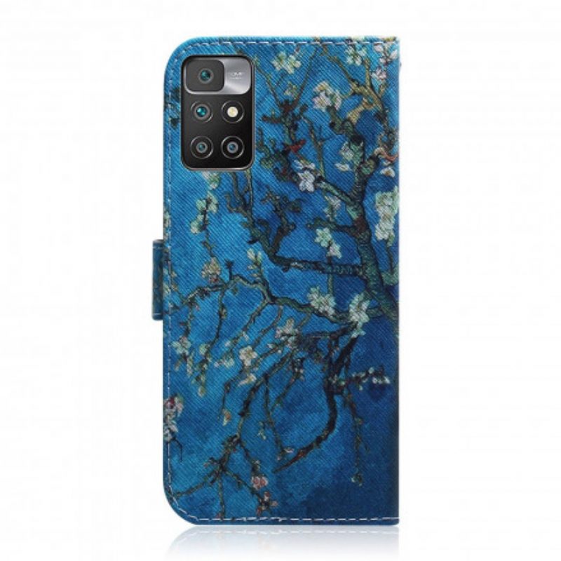 Folio Cover Xiaomi Redmi 10 Ramo Di Un Albero In Fiore