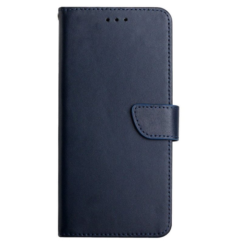Folio Cover Xiaomi Redmi 10 Vera Pelle Nappa