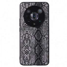 Cover Honor Magic 4 Pro Effetto Pelle Di Serpente