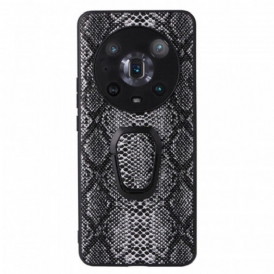 Cover Honor Magic 4 Pro Stile Serpente Con Anello Di Supporto