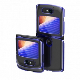 Cover Motorola Razr 5G Bordi In Stile Metallo