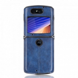 Cover Motorola Razr 5G Cuciture In Ecopelle