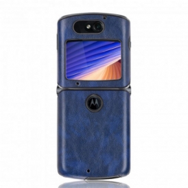 Cover Motorola Razr 5G Ecopelle Litchi