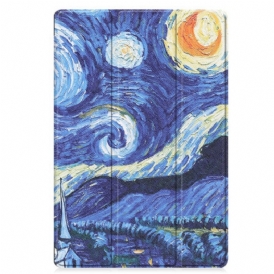 Custodia Samsung Galaxy Tab S7 FE Portapenne Notte Stellata
