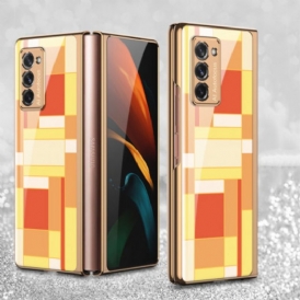 Cover Samsung Galaxy Z Fold 2 Vetro Temperato Di Design Colorato Gkk