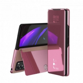Custodia Samsung Galaxy Z Fold 2 Effetto Specchio Multifunzionale
