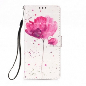 Cover Moto G50 Papavero Dell'acquerello