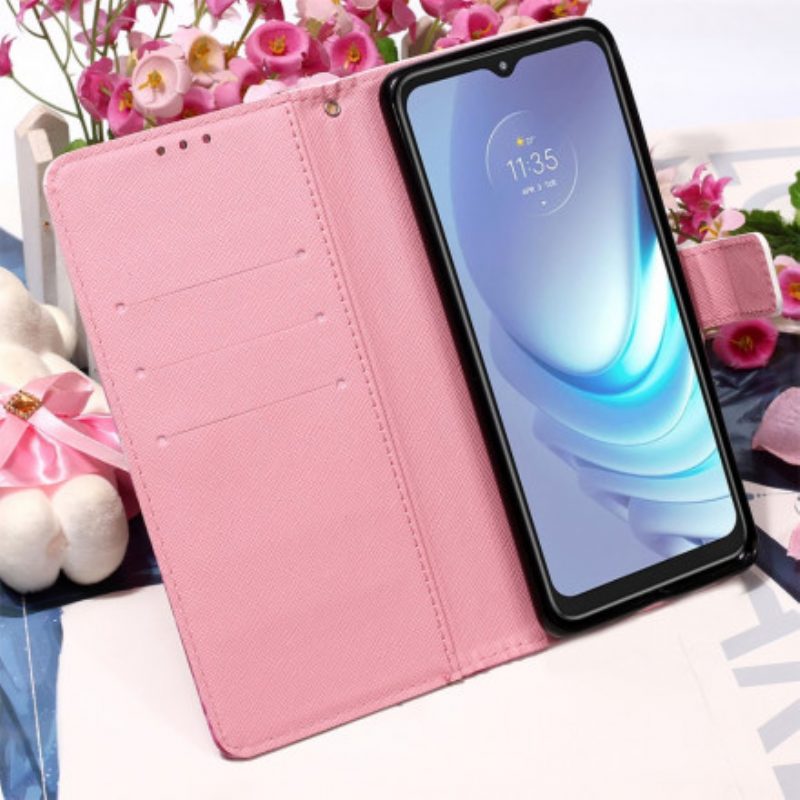 Cover Moto G50 Papavero Dell'acquerello