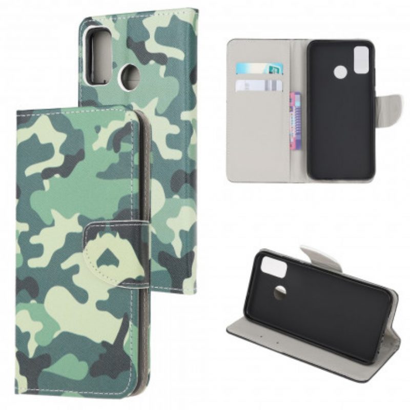 Custodia A Portafoglio Moto G50 Camuffamento Militare