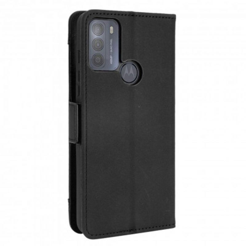 Custodia in pelle Moto G50 Classe Premier Multi-carta