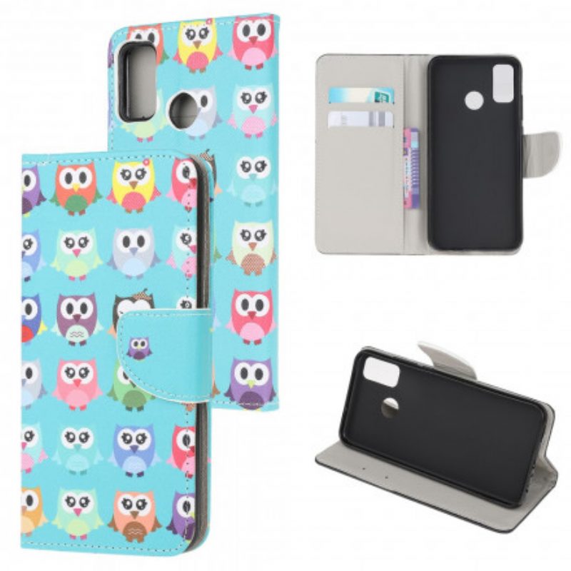 Custodia in pelle Moto G50 Gufi