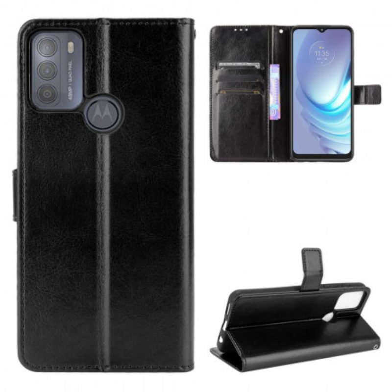 Folio Cover Moto G50 Ecopelle Appariscente