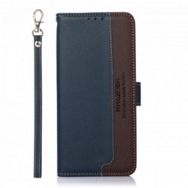 Folio Cover Moto G50 Lychee Style Rfid Khazneh