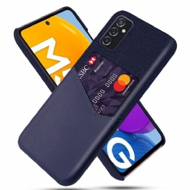 Cover Samsung Galaxy M52 5G Titolare Della Carta Ksq