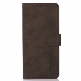 Custodia A Portafoglio Samsung Galaxy M52 5G Khazneh Moda Effetto Pelle