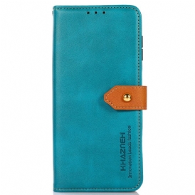 Custodia in pelle Samsung Galaxy M52 5G Con Cinturino Khazneh