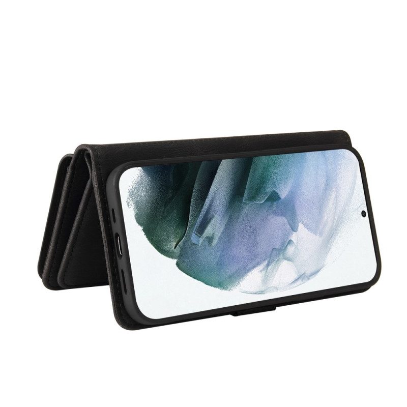 Custodia in pelle Samsung Galaxy M52 5G Portamonete Con Cordino