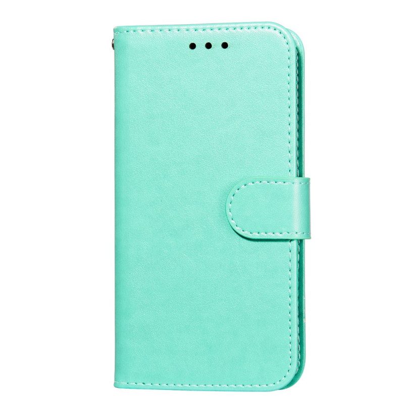 Custodia in pelle Samsung Galaxy M52 5G Pelle Spessa