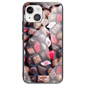 Cover iPhone 14 Cioccolatini In Vetro Temperato