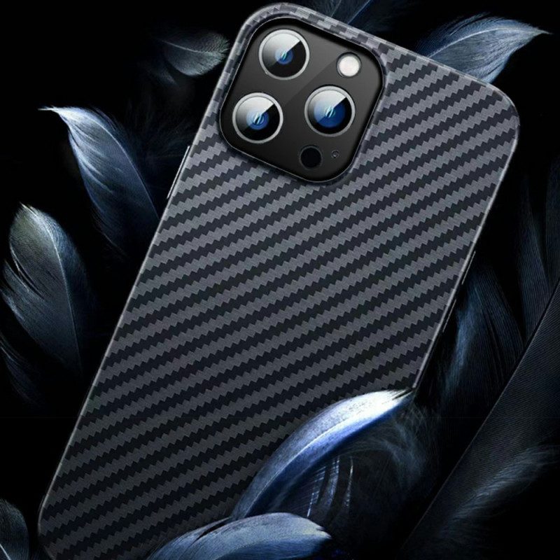 Cover iPhone 14 Fibra Di Carbonio Classica