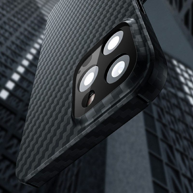 Cover iPhone 14 Fibra Di Carbonio Classica
