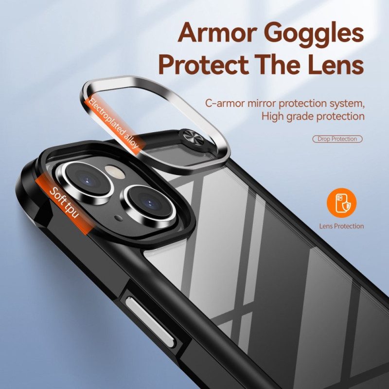 Cover iPhone 14 Lega Di Alluminio Trasparente