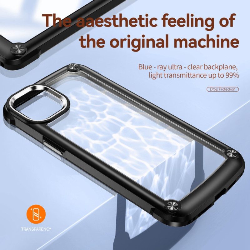 Cover iPhone 14 Lega Di Alluminio Trasparente