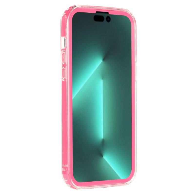 Cover iPhone 14 Portacarte Trasparente