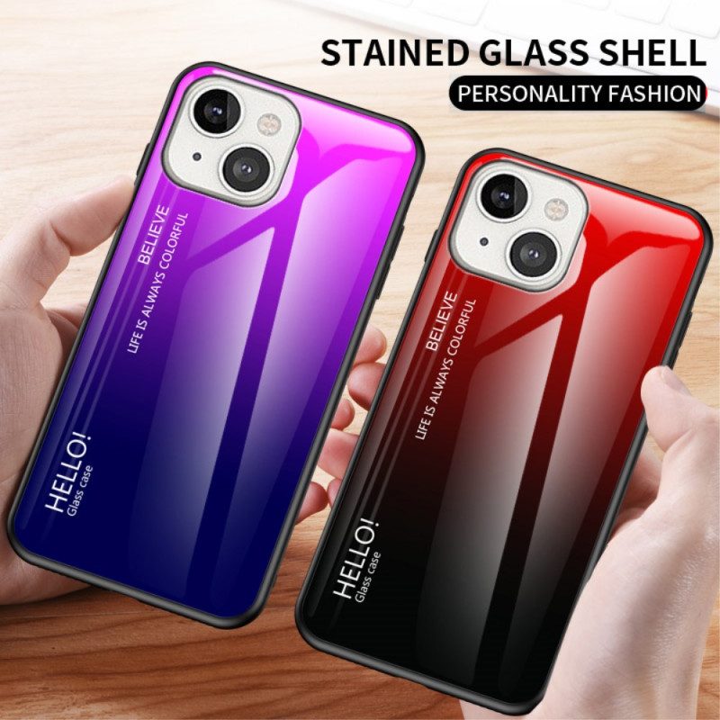 Cover iPhone 14 Vetro Temperato Ciao