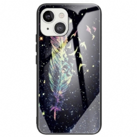 Cover iPhone 14 Vetro Temperato Piuma