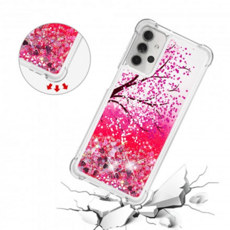 Cover Samsung Galaxy A32 5G Albero Glitterato