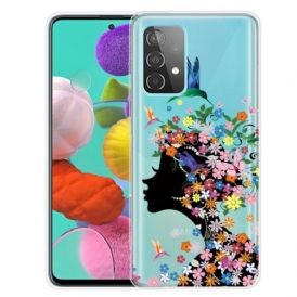 Cover Samsung Galaxy A32 5G Bella Testa Di Fiore