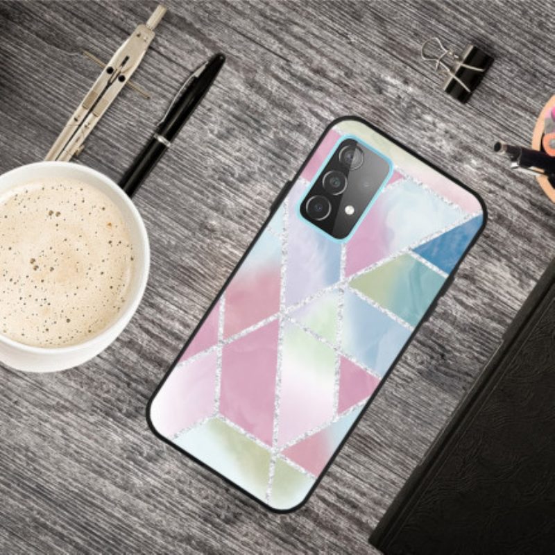 Cover Samsung Galaxy A32 5G Marmo Glitterato