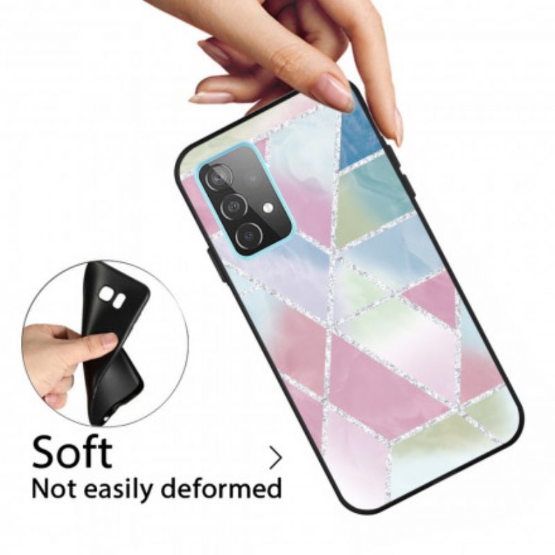 Cover Samsung Galaxy A32 5G Marmo Glitterato