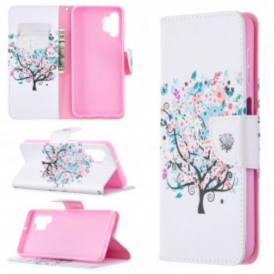 Custodia in pelle Samsung Galaxy A32 5G Albero Fiorito