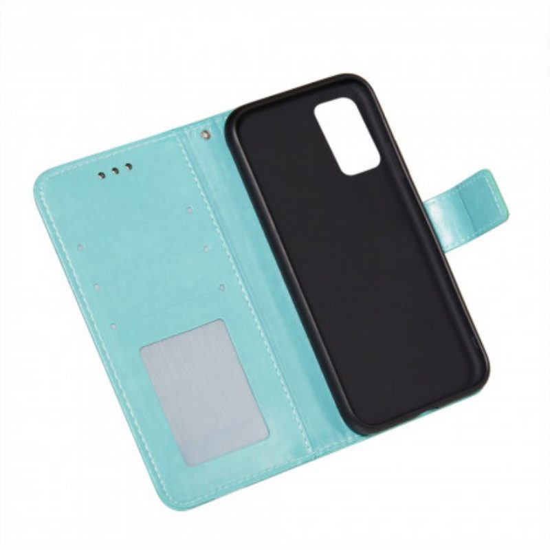 Custodia in pelle Samsung Galaxy A32 5G Chiusura In Pelle Stile Reversibile