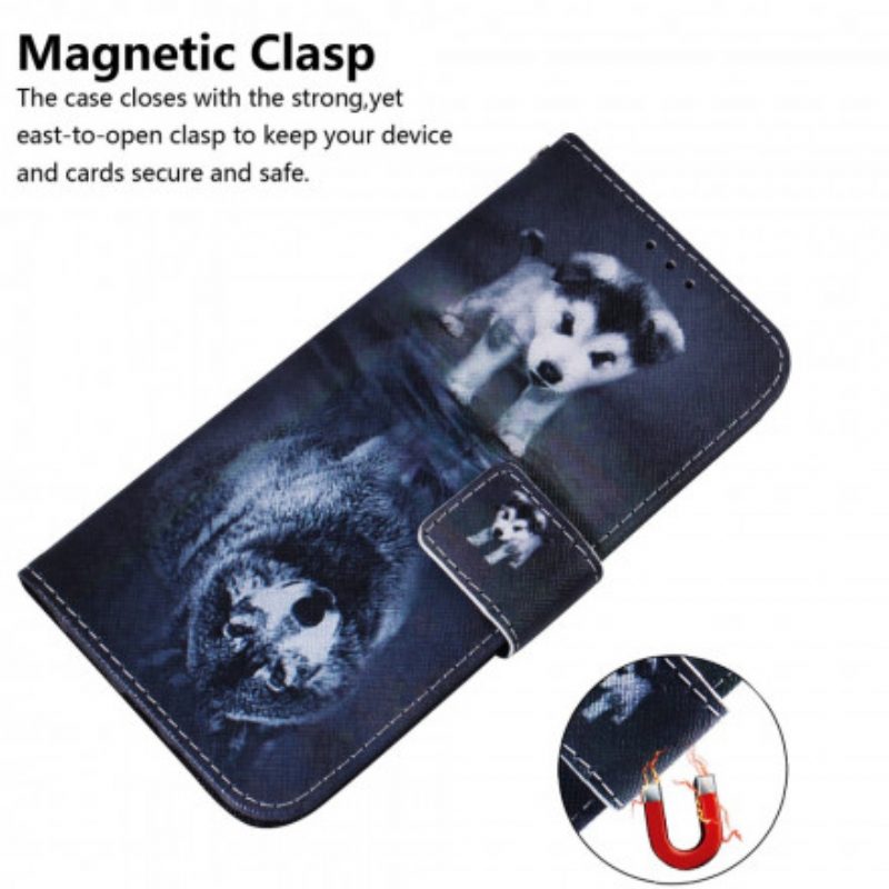 Custodia in pelle Samsung Galaxy A32 5G Ernesto Il Lupo
