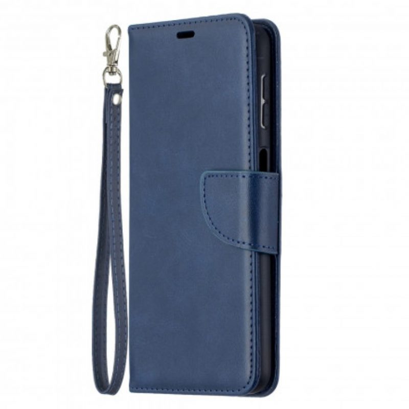 Custodia in pelle Samsung Galaxy A32 5G Folio Cover Lembo Liscio Obliquo
