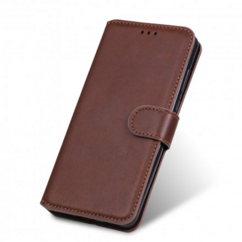 Custodia in pelle Samsung Galaxy A32 5G Stile Classico In Pelle