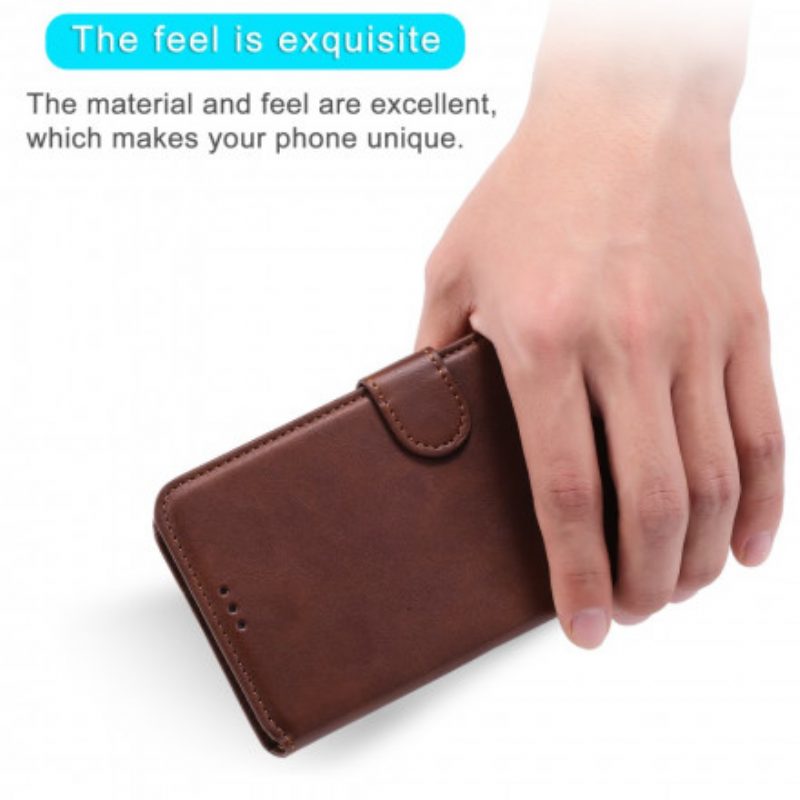 Custodia in pelle Samsung Galaxy A32 5G Stile Classico In Pelle