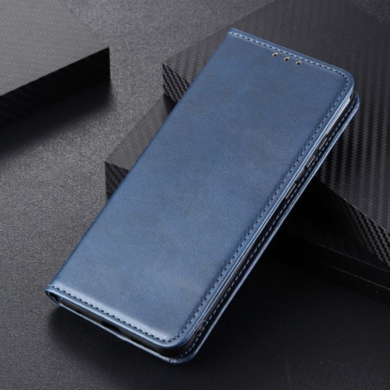 Folio Cover Samsung Galaxy A32 5G Custodia in pelle Cuoio Spaccato