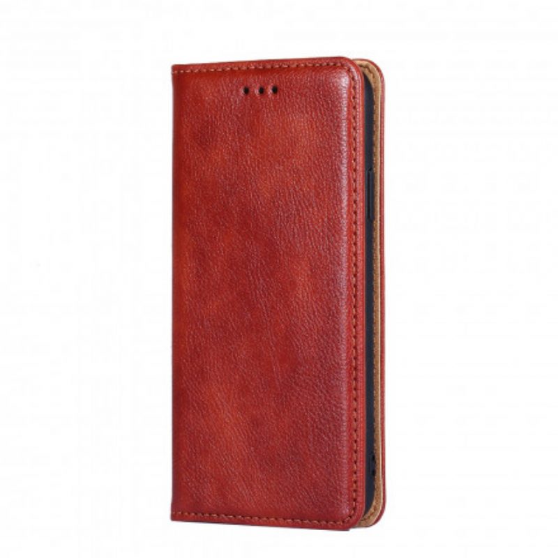 Folio Cover Samsung Galaxy A32 5G Custodia in pelle Effetto Pelle Monocromatica