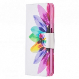 Folio Cover Samsung Galaxy A32 5G Fiore Dell'acquerello